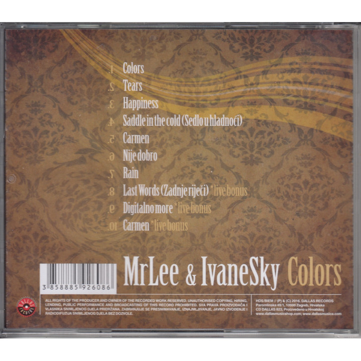 MRLEE & IVANESKY- COLORS