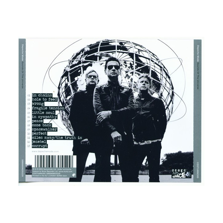 DEPECHE MODE - SOUNDS OF THE UNIVERSE - 1CD