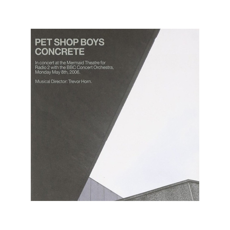 PET SHOP BOYS - CONCRETE - 2CD