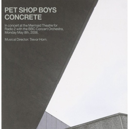 PET SHOP BOYS - CONCRETE - 2CD