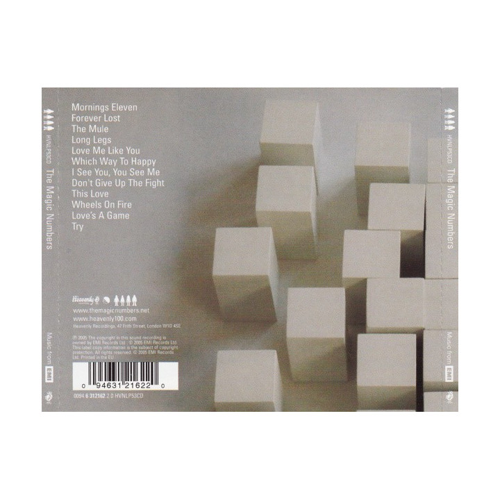 MAGIC NUMBERS  - THE MAGIC NUMBERS - 1CD