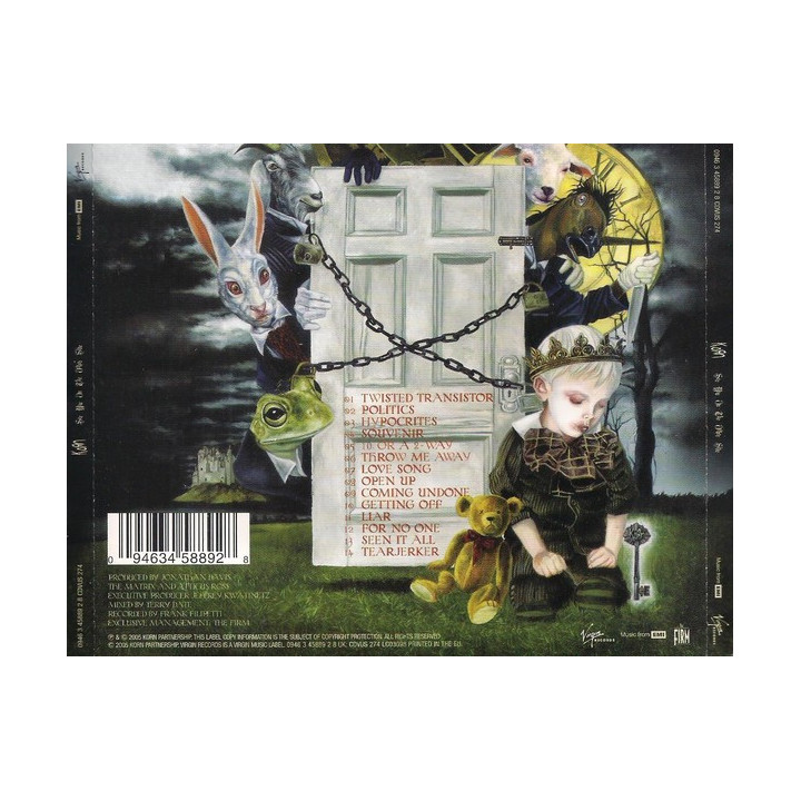 KORN - SEE YOU ON THE OTHER SIDE - 1CD