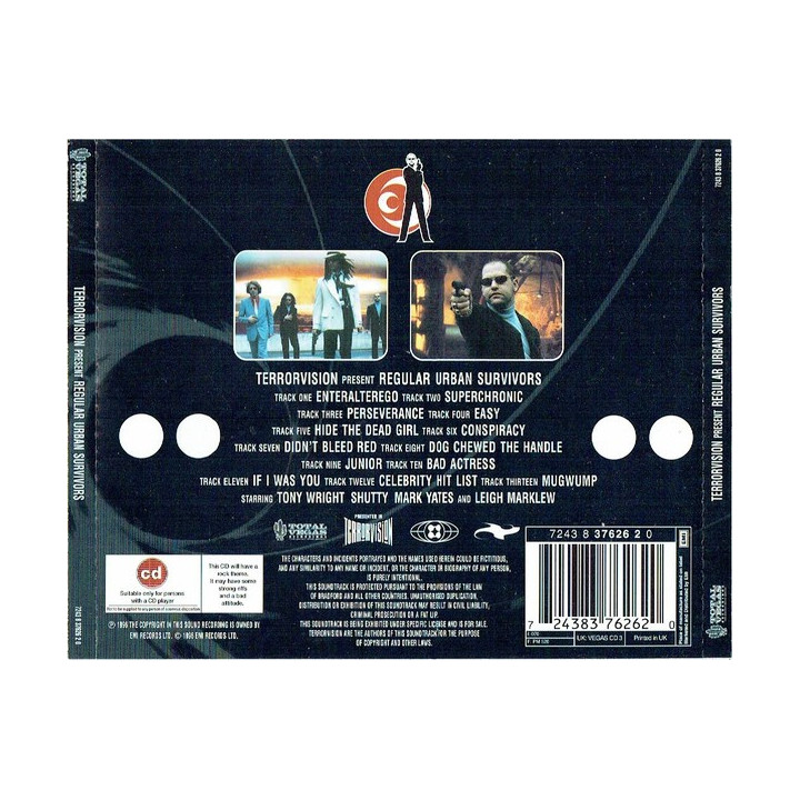 TERRORVISION  - REGULAR URBAN SURVIVORS - 1CD