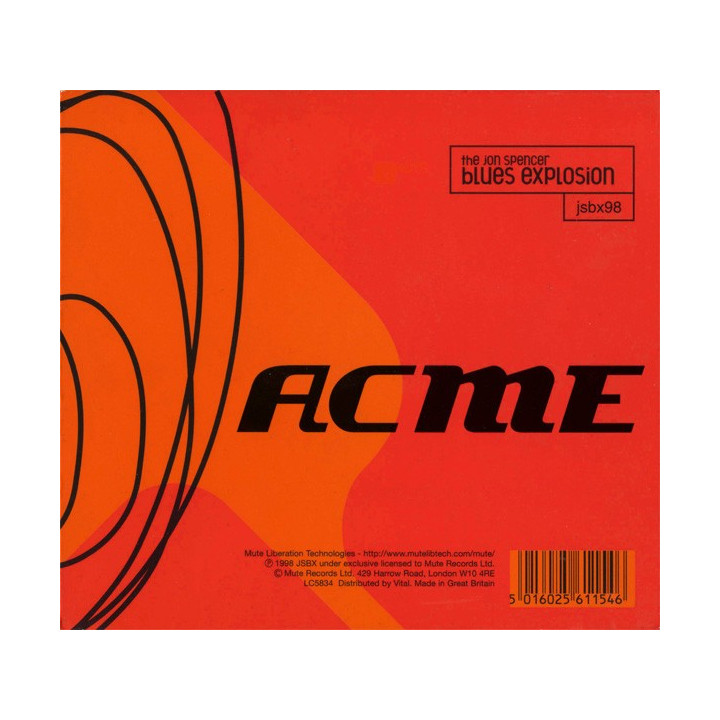 JON SPENCER B.EXPLOSION  - ACME - 1CD