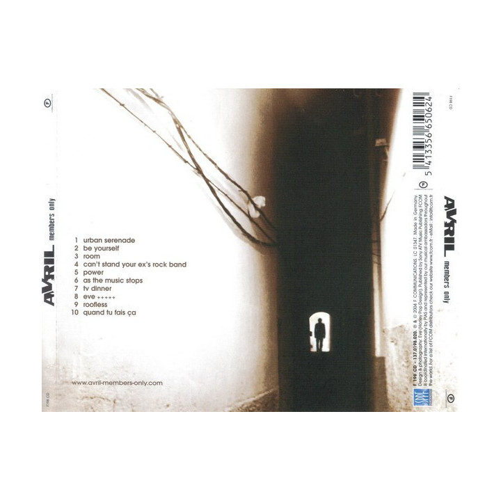 AVRIL - MEMBERS ONLY - 1CD