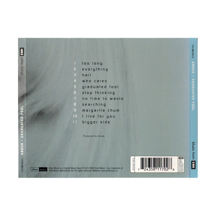 ANOUK  - GRADUATED FOOL - 1CD