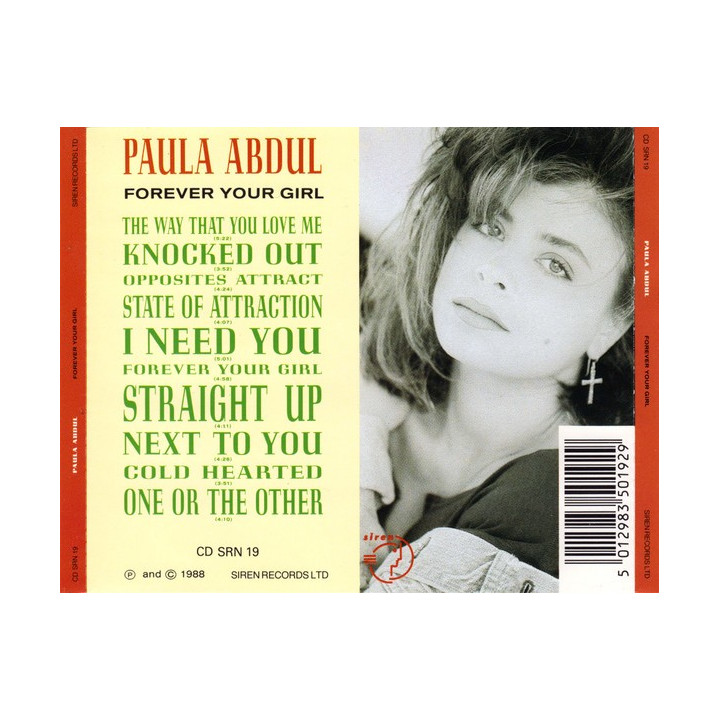 PAULA  - FOREVER YOUR GIRL - 1CD