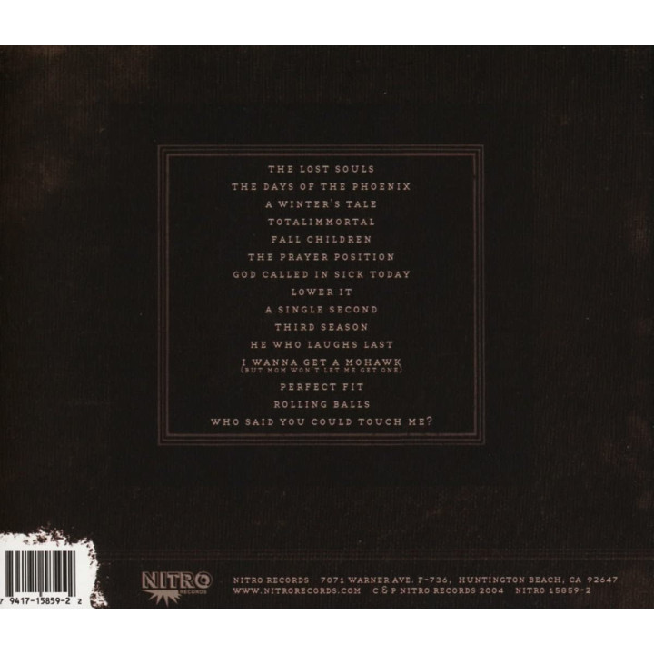 AFI   - RETROSPECTIVE - 1CD
