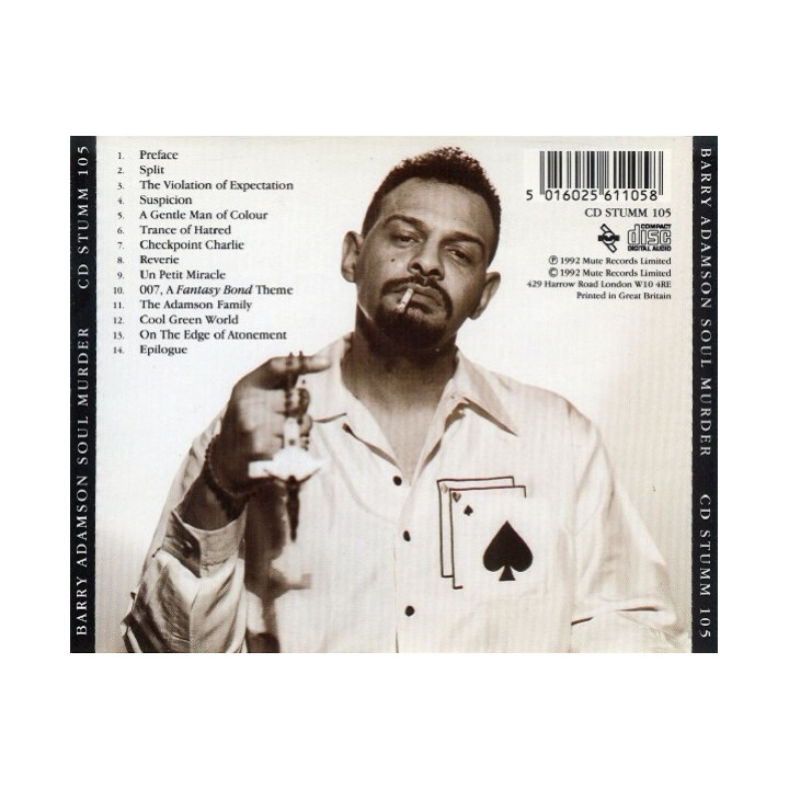 OST-ADAMSON BARRY/CD/SOUL - SOUL MURDER - 1CD