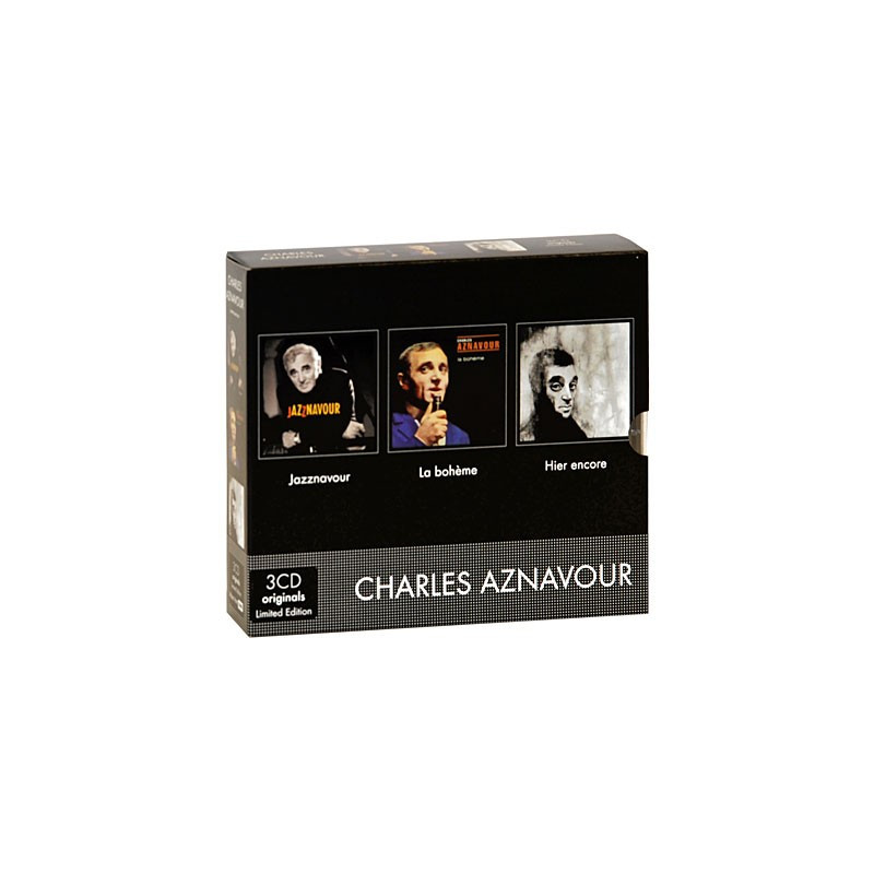 AZNAVOUR CHARLES - JAZZNAVOUR/LA BOHEME/HIE ENCORE - 3CD