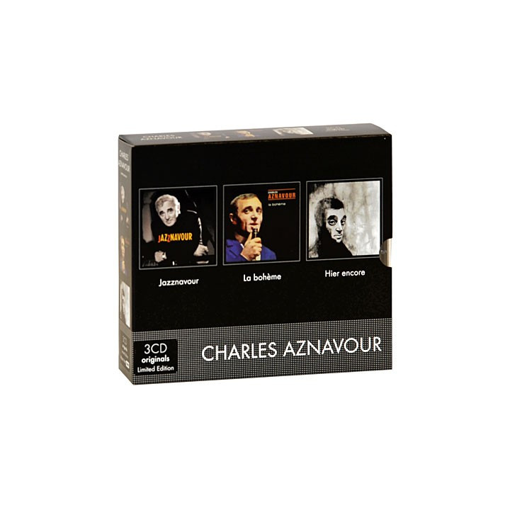AZNAVOUR CHARLES - JAZZNAVOUR/LA BOHEME/HIE ENCORE - 3CD
