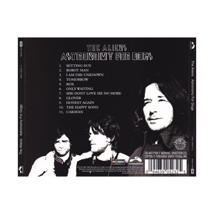 ALIENS - ASTRONOMY FOR DOGS - 1CD