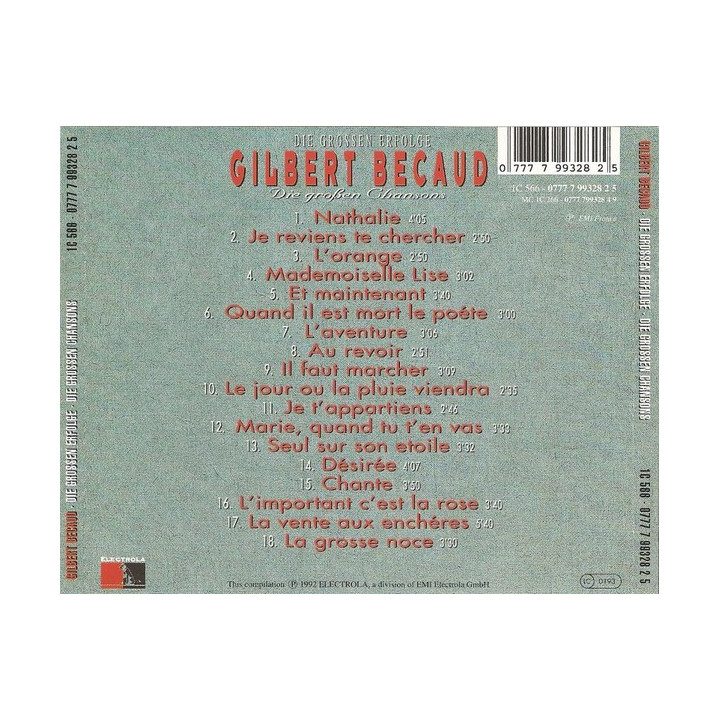 GILBERT   - GROSSE ERFOLGE