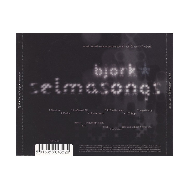BJORK - SELMASONGS - 1CD