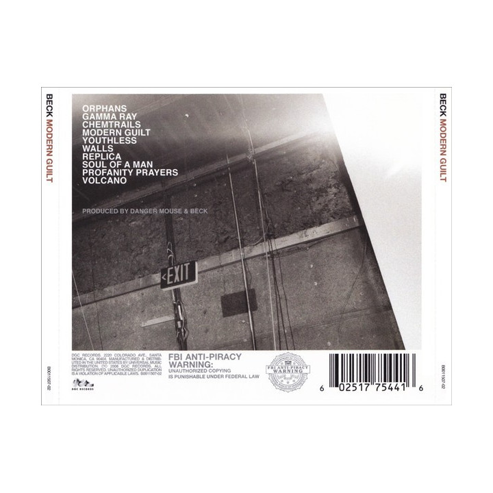 BECK - MODERN GUILT - 1CD
