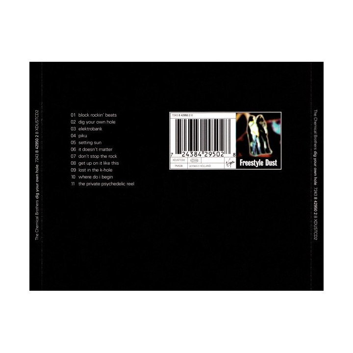 CHEMICAL BROTHERS - DIG YOUR OWN HOLE - 1CD