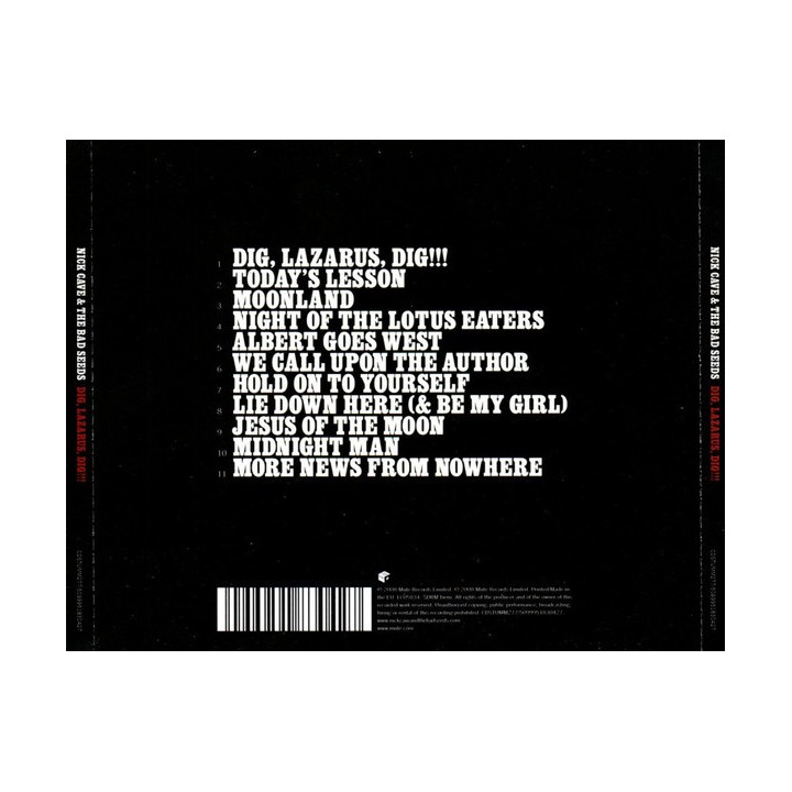 CAVE NICK - DIG!!! LAZARUS DIG!!! - 1CD