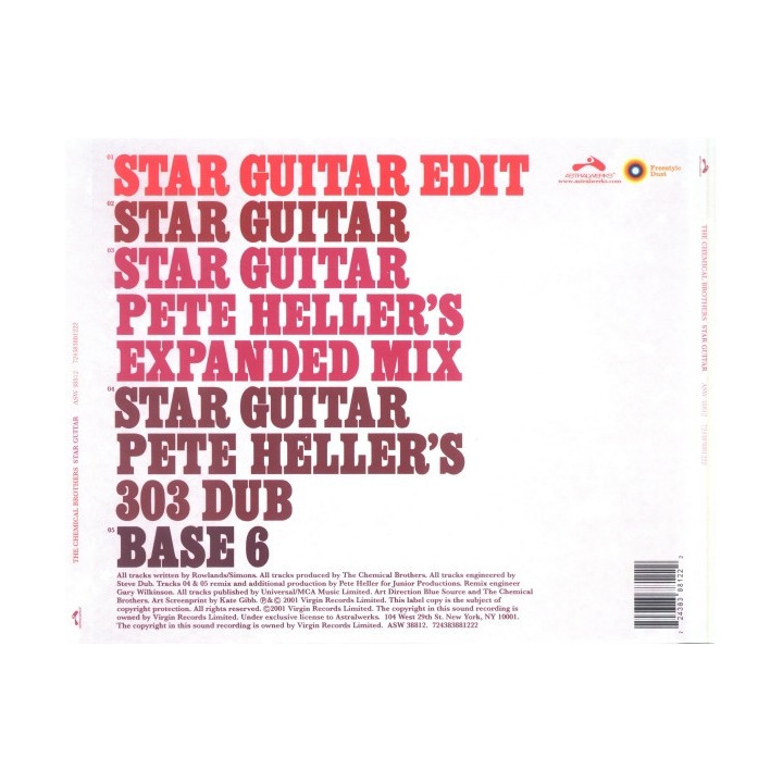 CHEMICAL BROTHERS   - STAR GUITAR - DVD