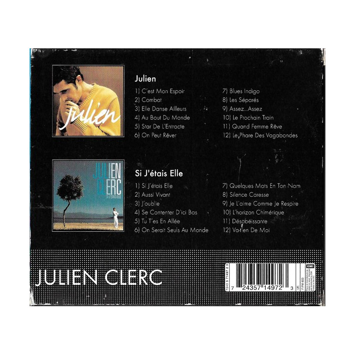 JULIEN  - JULIEN&SI J'ETAIS ELLE 2CDBOX - 2CD