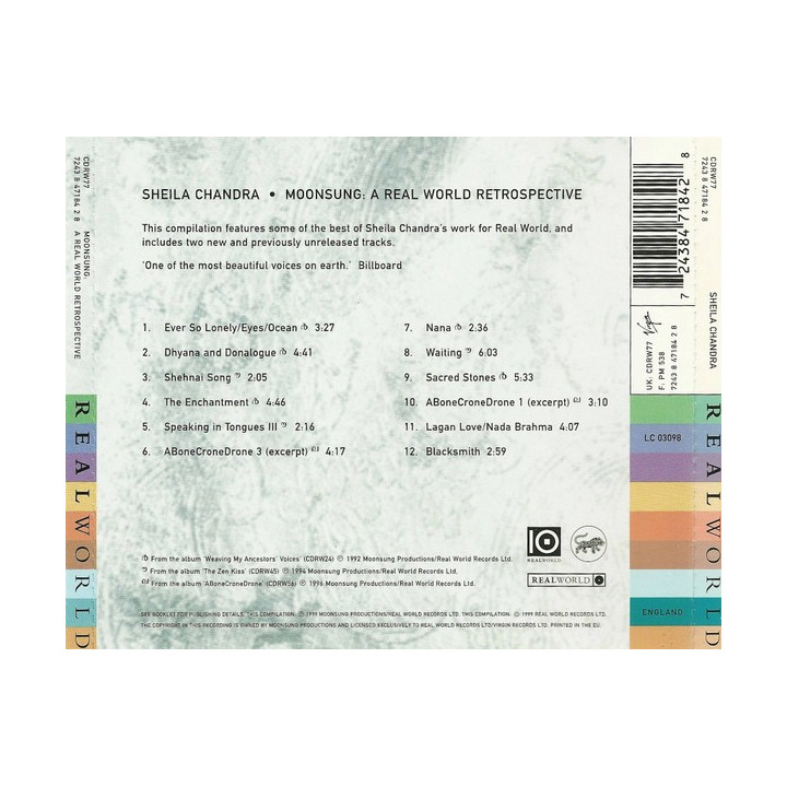 CHANDRA SHEILA   - MOONSUNG - 1CD