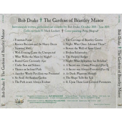 DRAKE BOB - GARDENS OF BEASTY MANOR - 1CD
