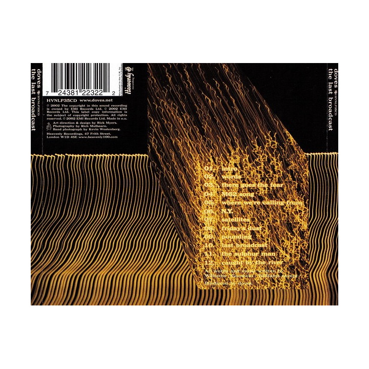 DOVES  - THE LAST BROADCAST - 1CD