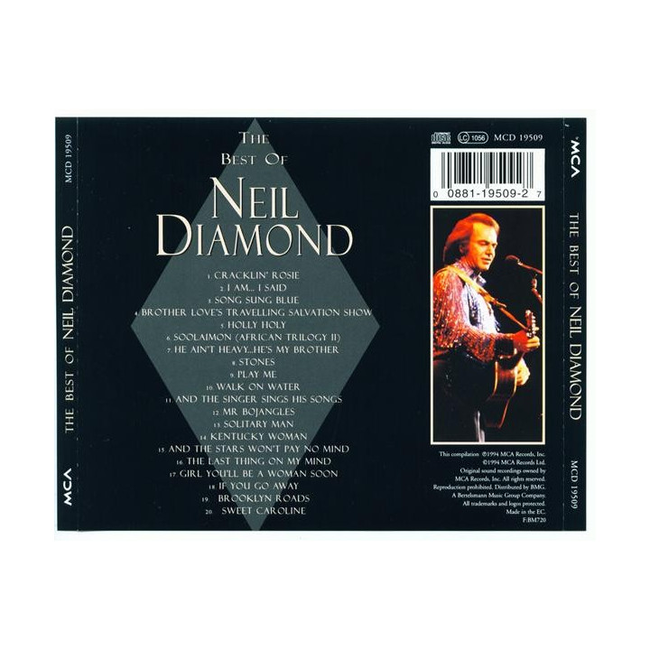 DIAMOND NEIL - BEST OF - 2CD