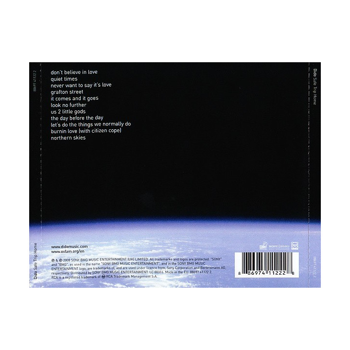 DIDO - SAFE TRIP HOME - 1CD