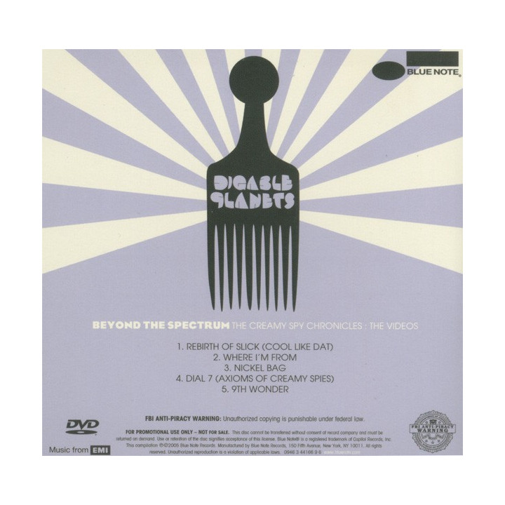 DIGABLE PLANETS   - BEYOND THE SPECTRUM - 1CD