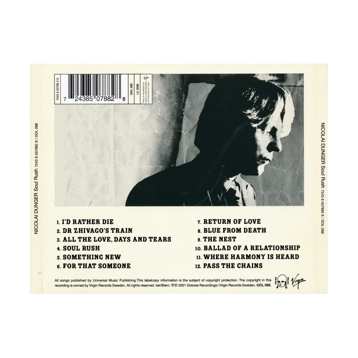  NICOLAI   - SOUL RUSH - 1CD