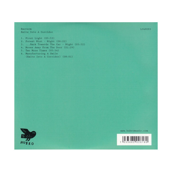 EXOTERM - EXITSINTO A CORRIDOR - 1CD