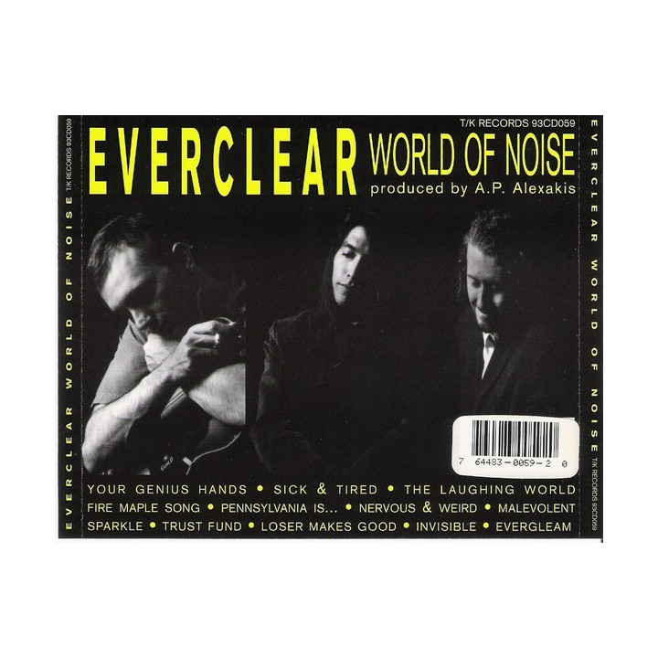 EVERCLEAR  - WORLD OF NOISE - 1CD