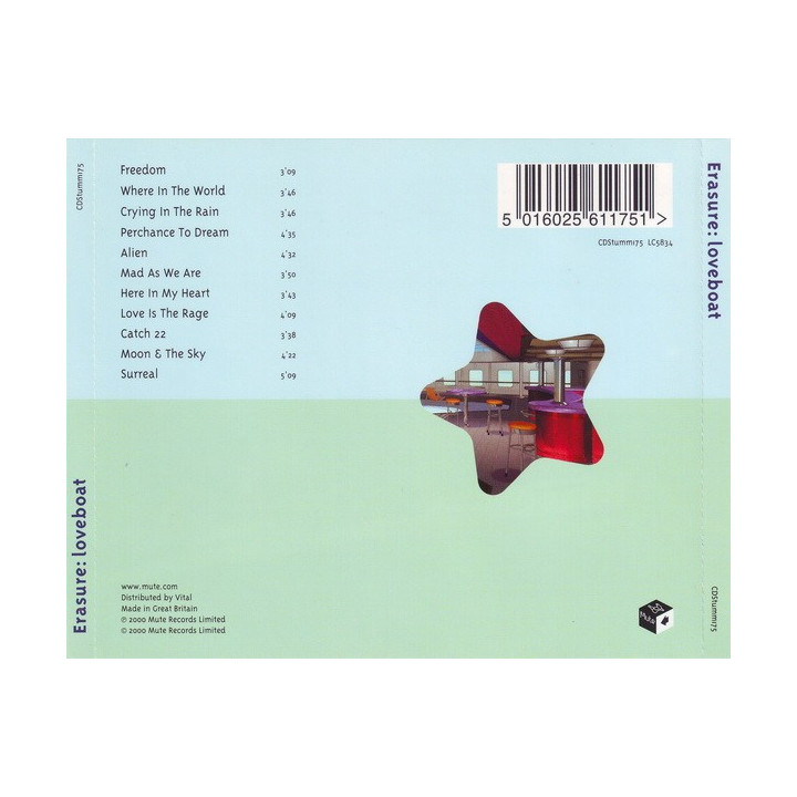 ERASURE/CD   - LOVEBOAT - 1CD