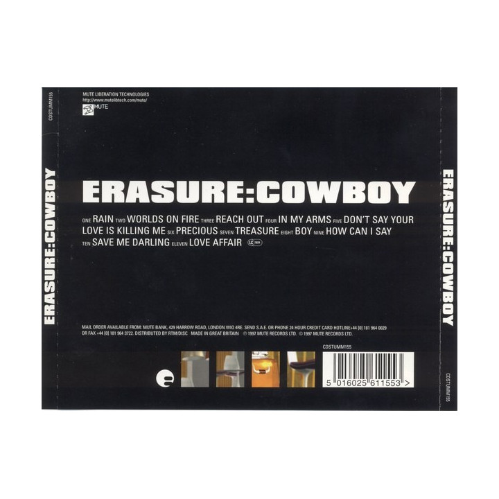 ERASURE/CD/CO - COWBOY - 1CD