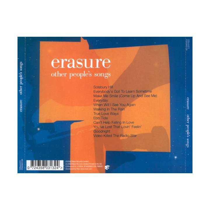 ERASURE    - OTHER PEOPLE'S SONGS - 1CD