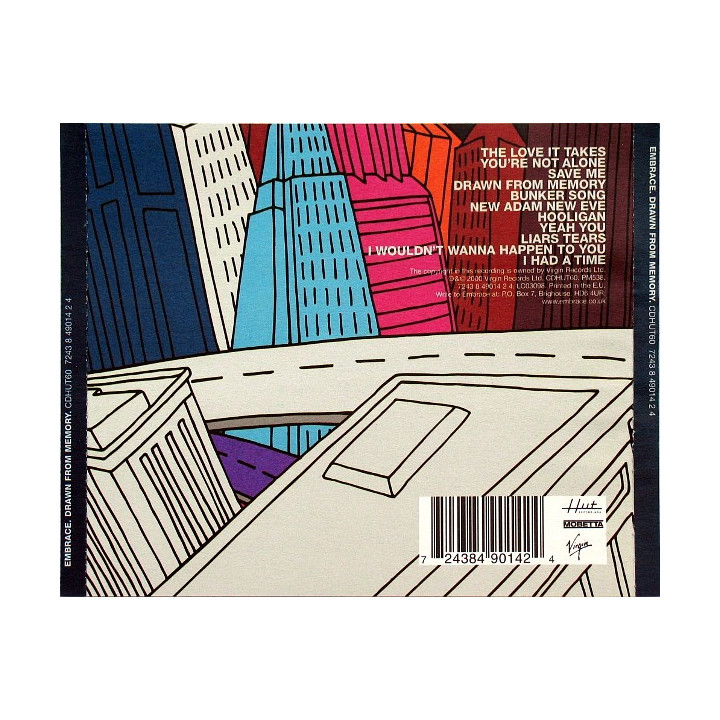 EMBRACE    - DRAWN FROM MEMORY - 1CD