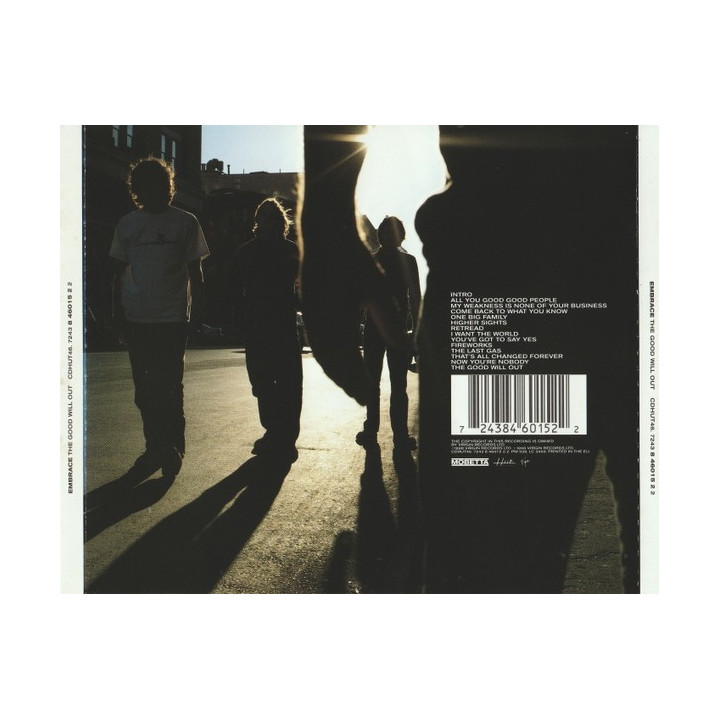 EMBRACE   - THE GOOD WILL OUT - 1CD