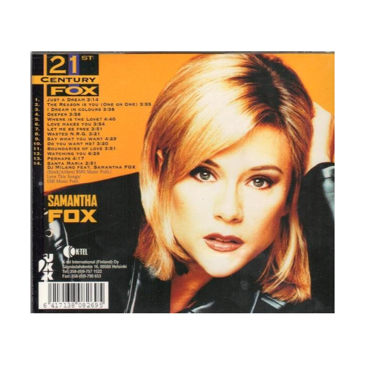 FOX SAMATHA . - 21ST CENTURY FOX - 1CD