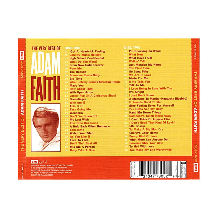 ADAM   - THE VERY BEST OF - 1CD