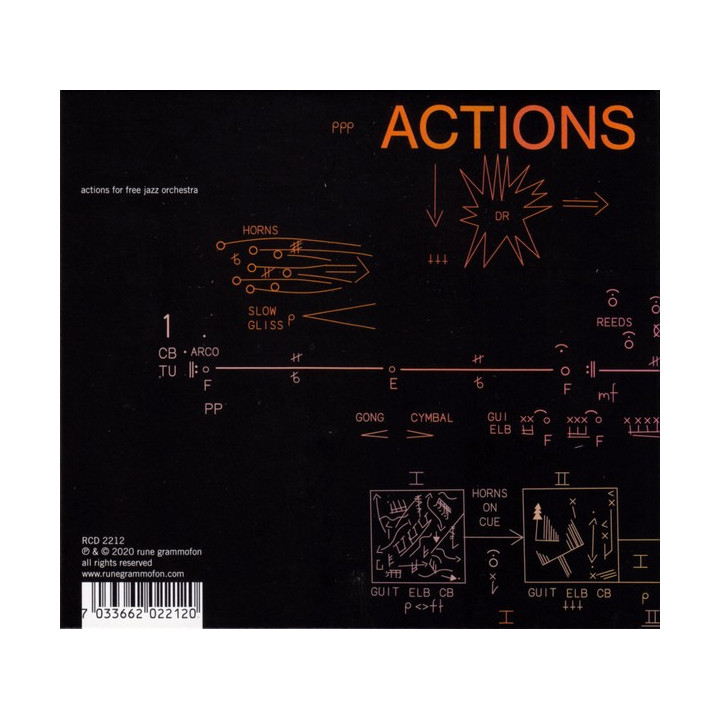 FIRE! ORCHESTRA - ACTIONS - 1CD
