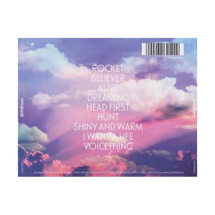 GOLDFRAPP - HEAD FIRST - 1CD