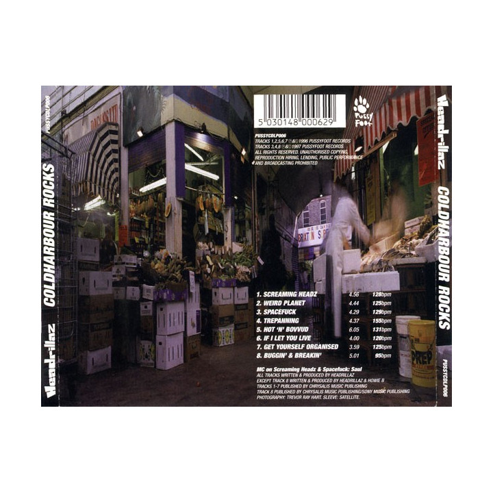 HEADRILLAZ/CD    - COLDHARBOUR ROCKS - 1CD