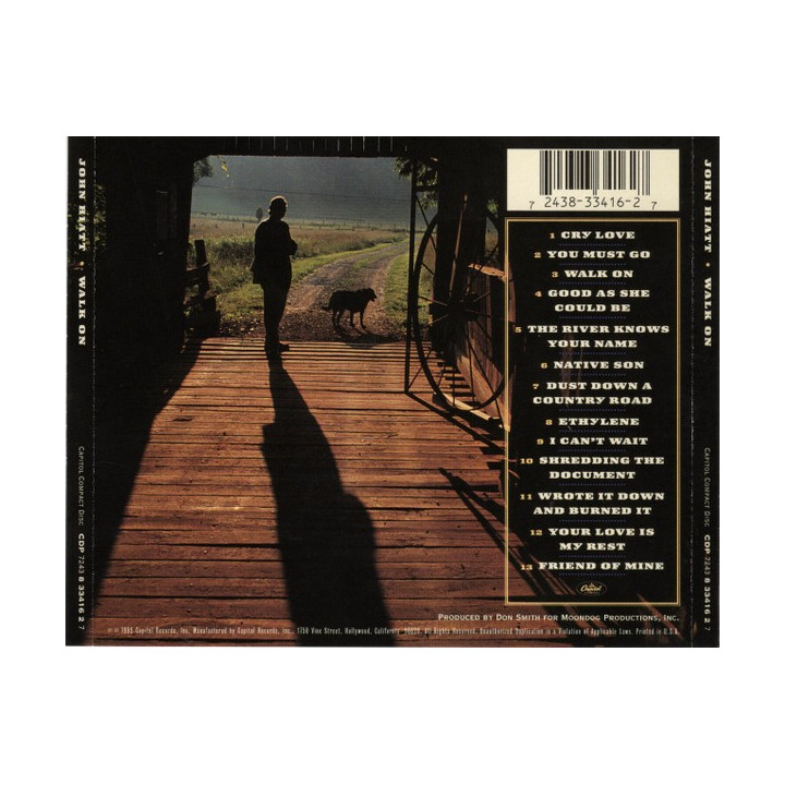 JOHN   - WALK ON - 1CD