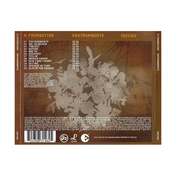 H_FOUNDATION  - ENVIRONMENTS - 1CD