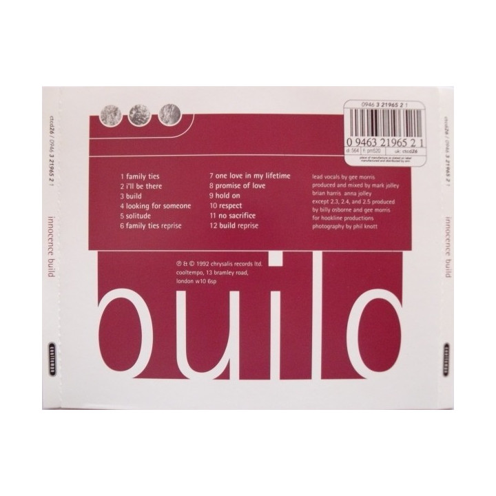 INNOCENCE   - BUILD - 1CD