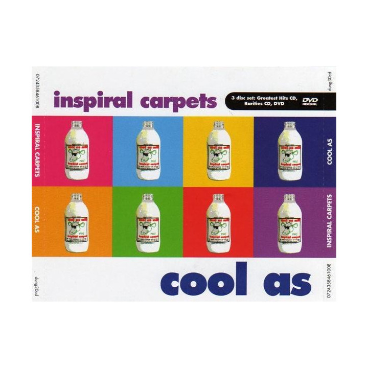 INSPIRAL CARPETS  - COOL AS/RARE AS/SPOOL AS - 3CD