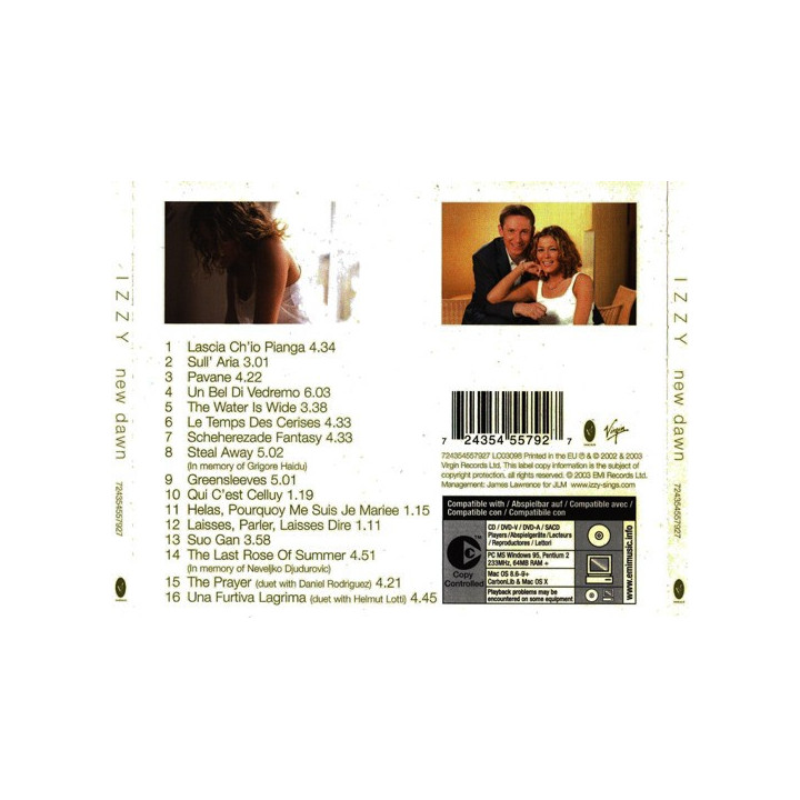 IZZY  - NEW DAWN - 1CD