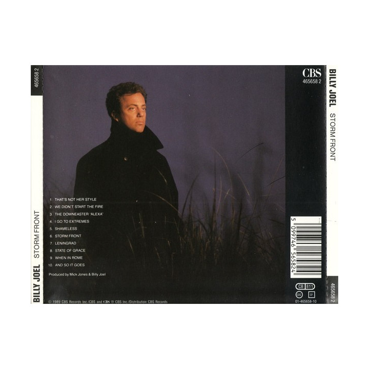 JOEL BILLY - STORM FRONT - 1CD