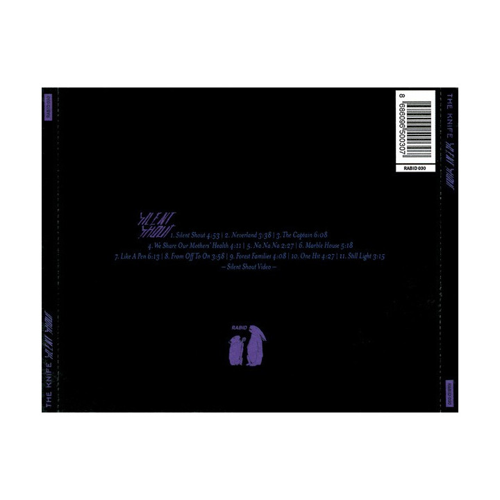 KNIFE - SILENT SHOUT - 1CD