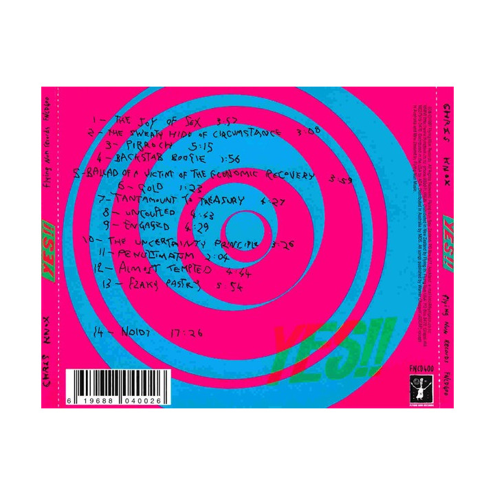 KNOX CHRIS/CD - YES! - 1CD